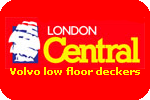 London Central Volvo low floor deckers